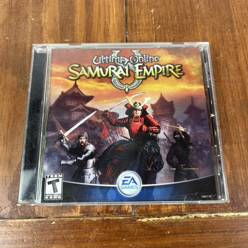 Ultima Online Samurai Empire PC CD-ROM 2004 EA Games Expansion Vintage Computer